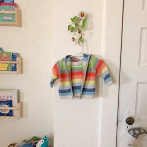 GAP Shirts & Tops - Rainbow knitted hoodie GAP Shirts & Tops - Rainbow knitted hoodie